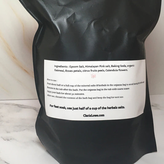 Bath Time * Herbals BATH SALTS ~ Magnesium Soak