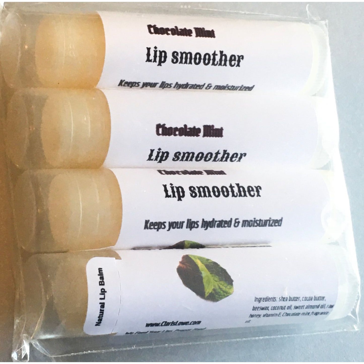 Pack of 4 Lip Balms