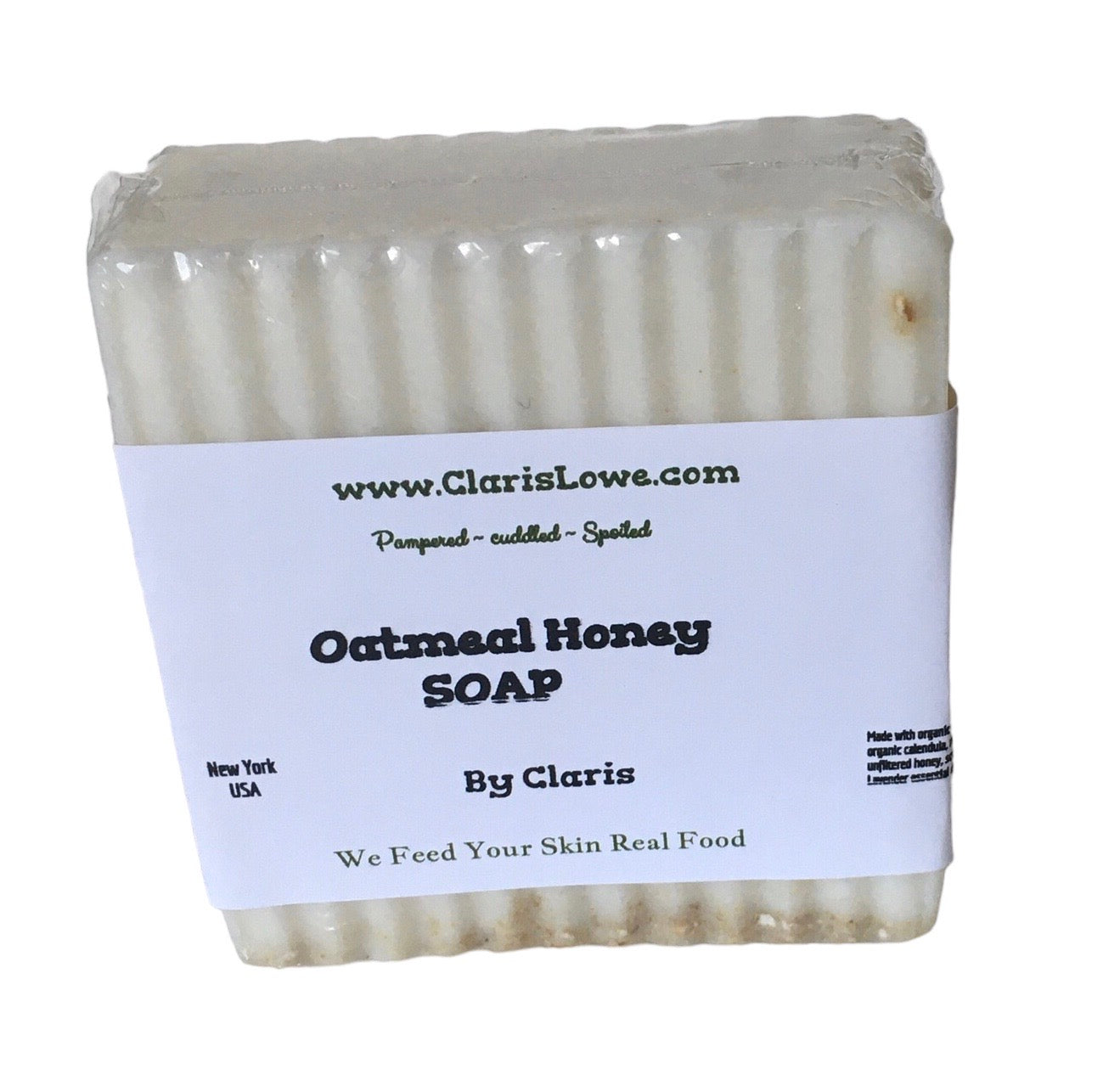 4 Soothing Oatmeal Honey Soap Bars