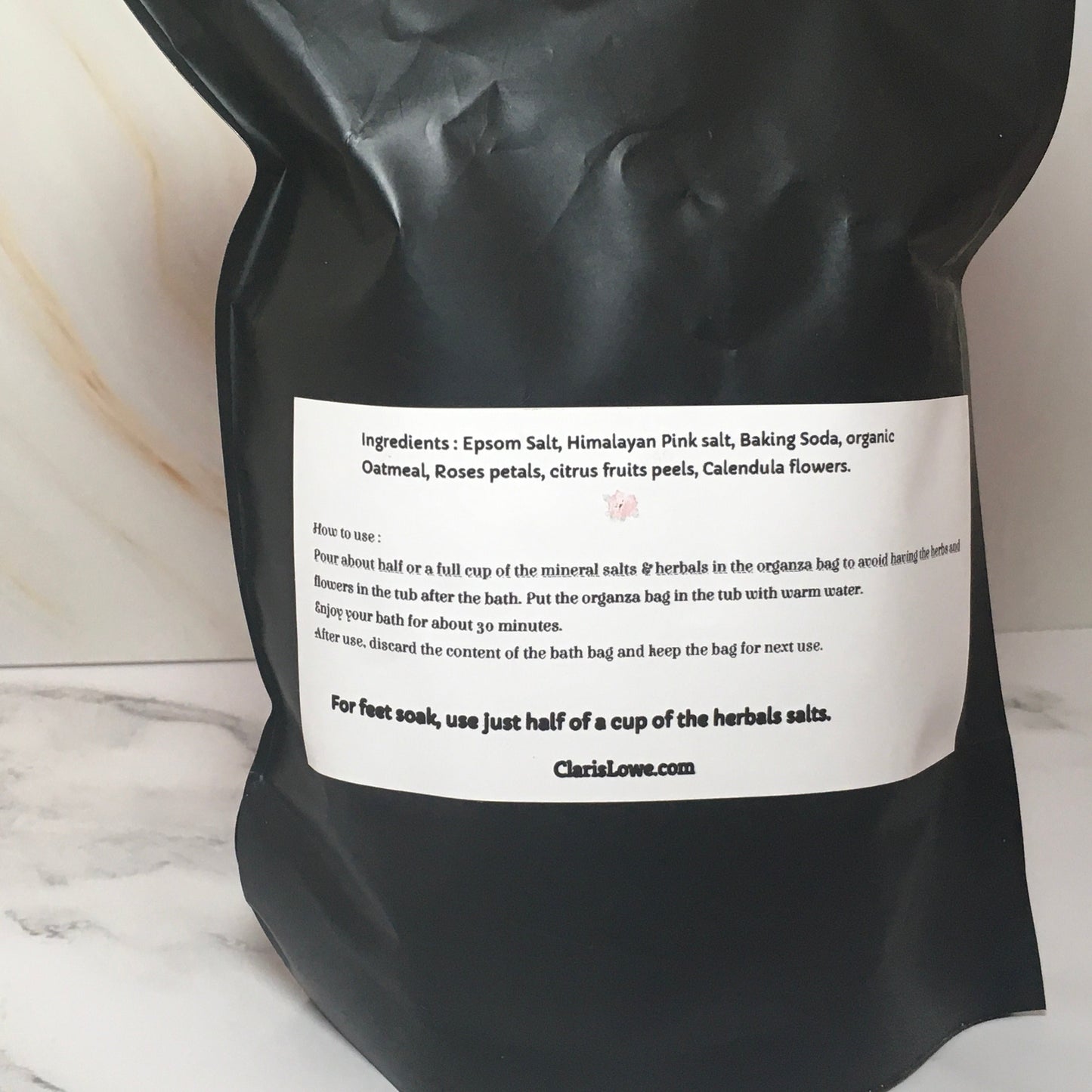 Bath Time                                                                                                   * Herbals BATH SALTS ~ Magnesium Soak